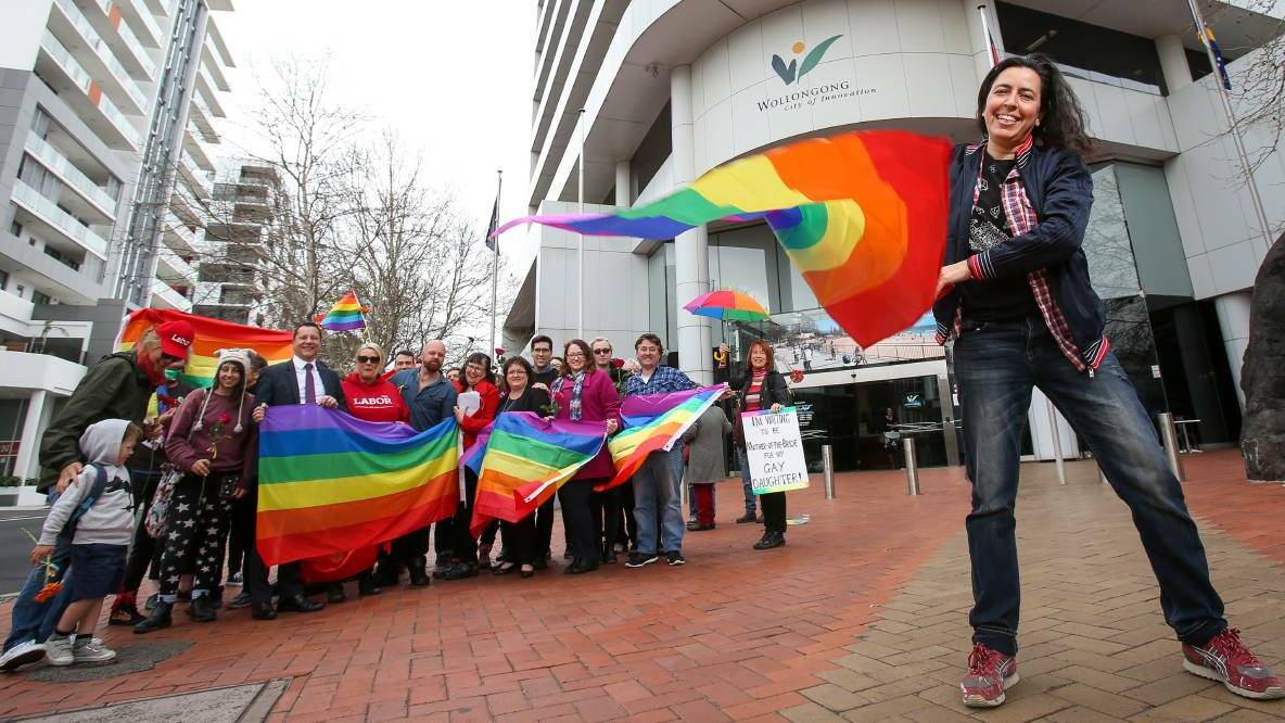 Renewed call for Wollongong council to raise rainbow flag