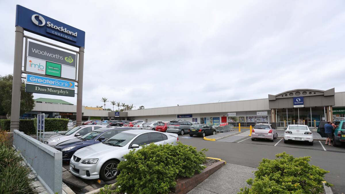 Stockland sold: Signage has not yet changed on the Corrimal centre, which has been bought by the Lederer Group. Picture: Adam McLean.