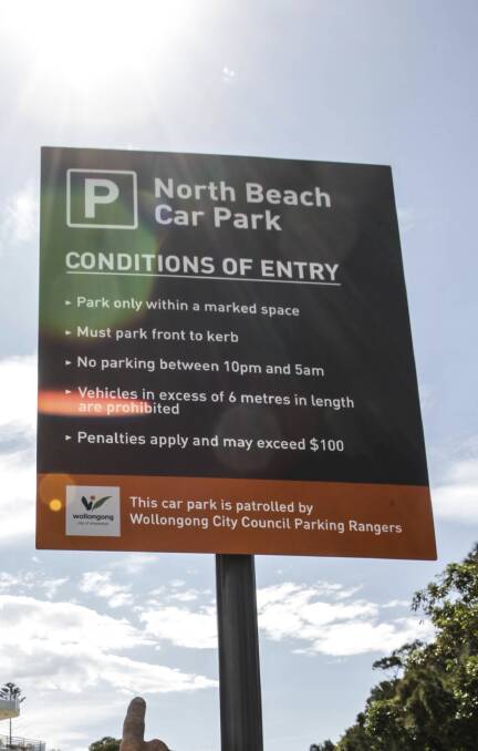 Parking rules: Drivers must park front to kerb and leave before 10pm to avoid a fine, new council signs indicate.
