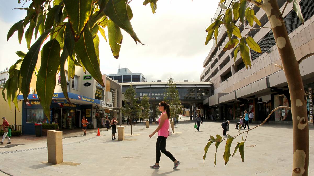 Wollongong council admits spotted gums in Crown Street Mall have 'failed'