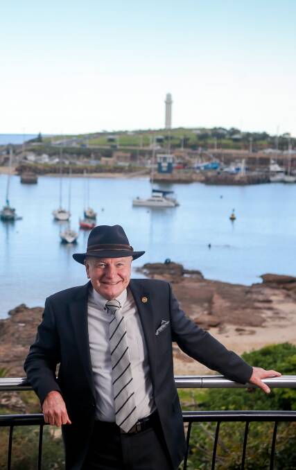At risk: Cr Gordon Bradbery says changes to the way Crown Land is managed could make visiting Wollongong Harbour more expensive. 