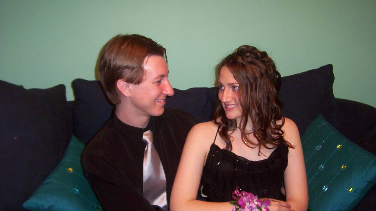 Clint and Danielle were high school sweethearts. Picture supplied
