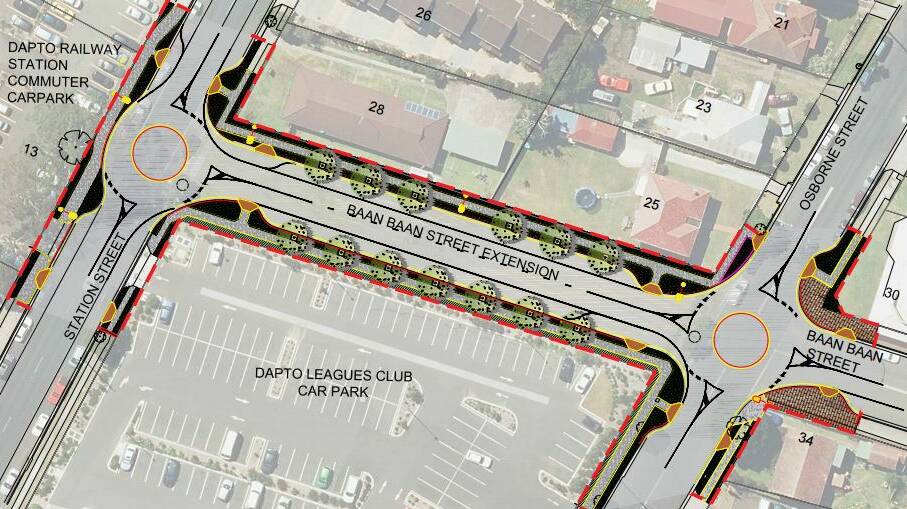 New road to link Dapto town centre