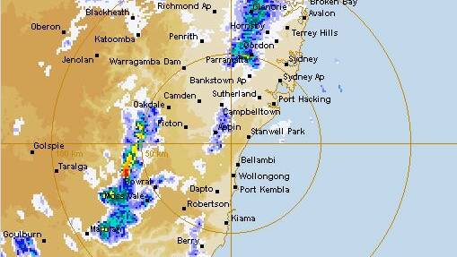 Severe storm warning for parts of Illawarra