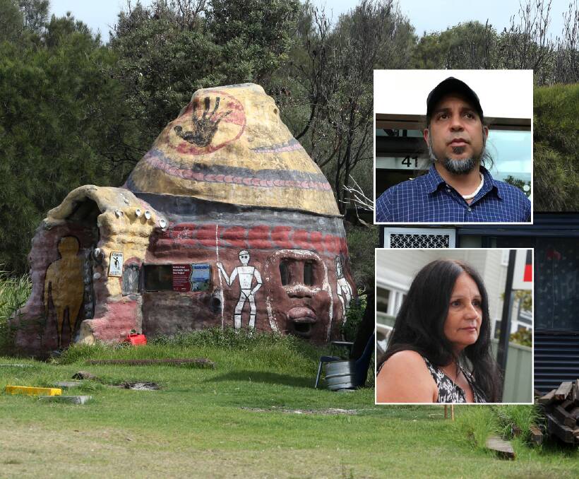 'Null and void': Two senior Aboriginal figures, Sharralyn Robinson and Jade Kennedy, have questioned the legitimacy of the site's management agreement. Pictures: Robert Peet (main), Nick McLaren (top), Christopher Chan (bottom).