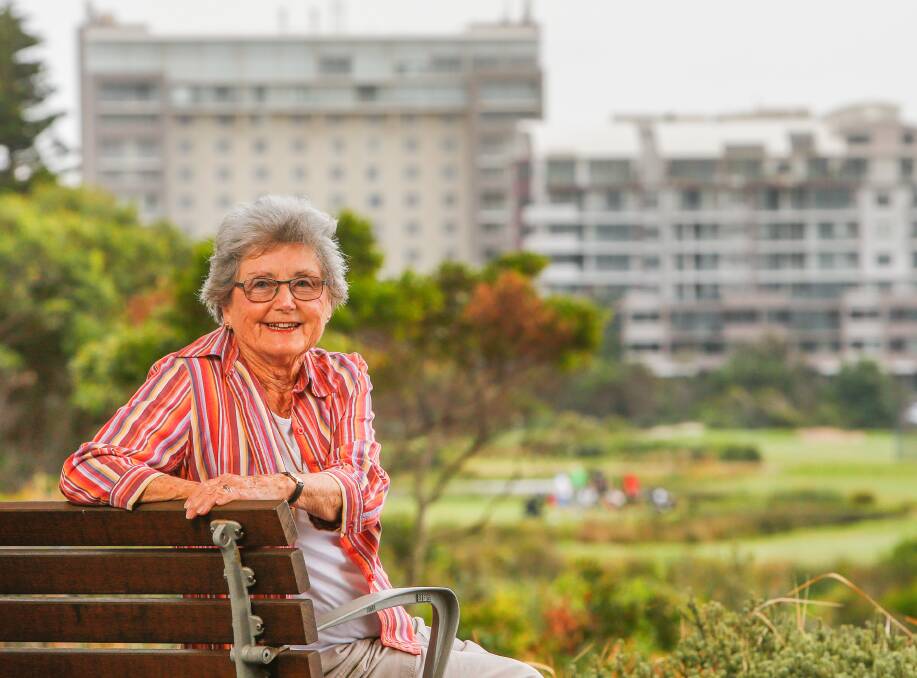 Vision for all ages: Wollongong resident Yvonne Wilson says living in the CBD allows older citizens to be close to shops, services and activities. Picture: Adam McLean.