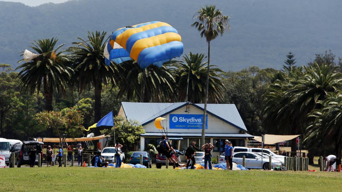 Residents protest renewed Skydive the Beach plan