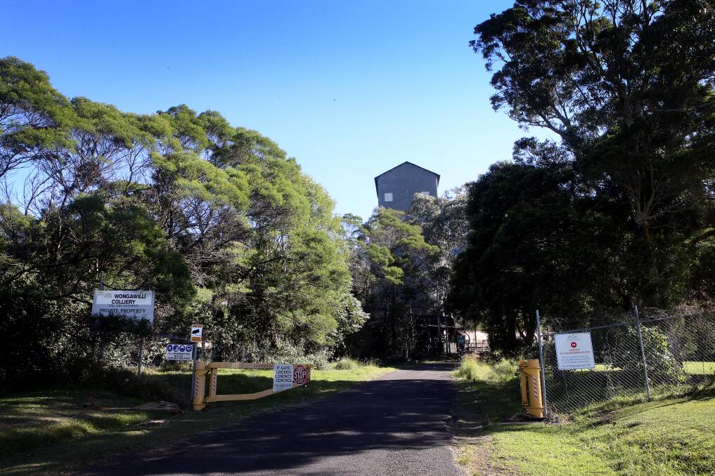 The land to be developed is south of the entry to the Wollongong Coal mine.