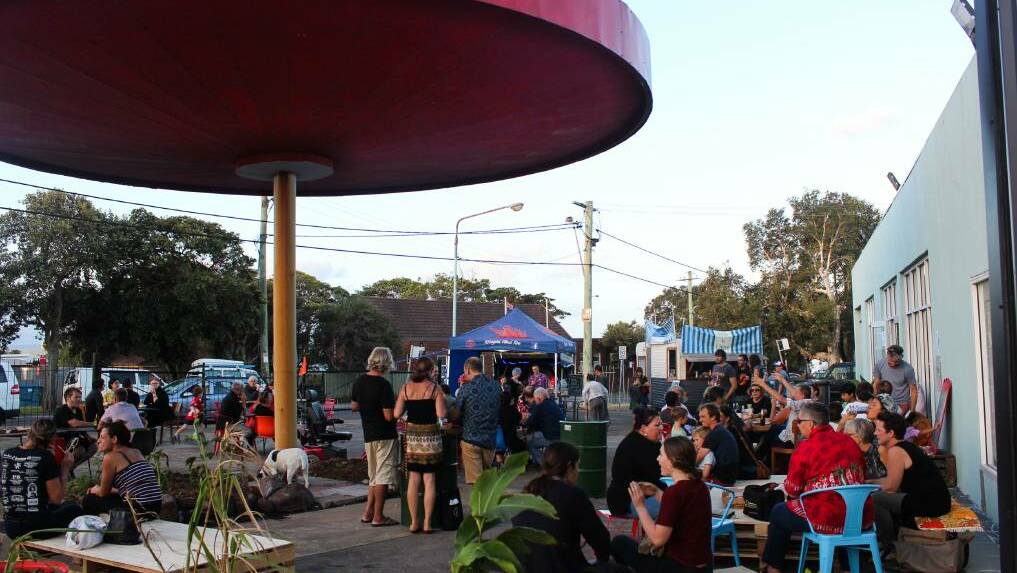 NEW VENUE: Port Kembla's new Servo Food Truck Bar aims to be a family friendly, all inclusive venue for live music and great food. Pictures: Sheree Bailey.
