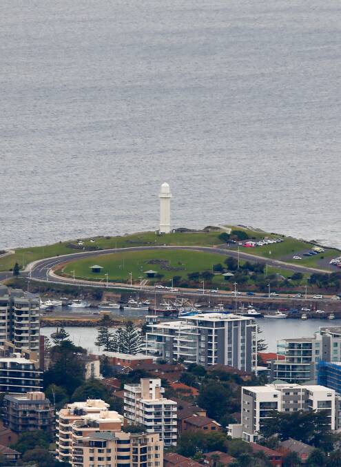 Closed for event: Endeavour Drive, around Wollongong's Flagstaff Hill.