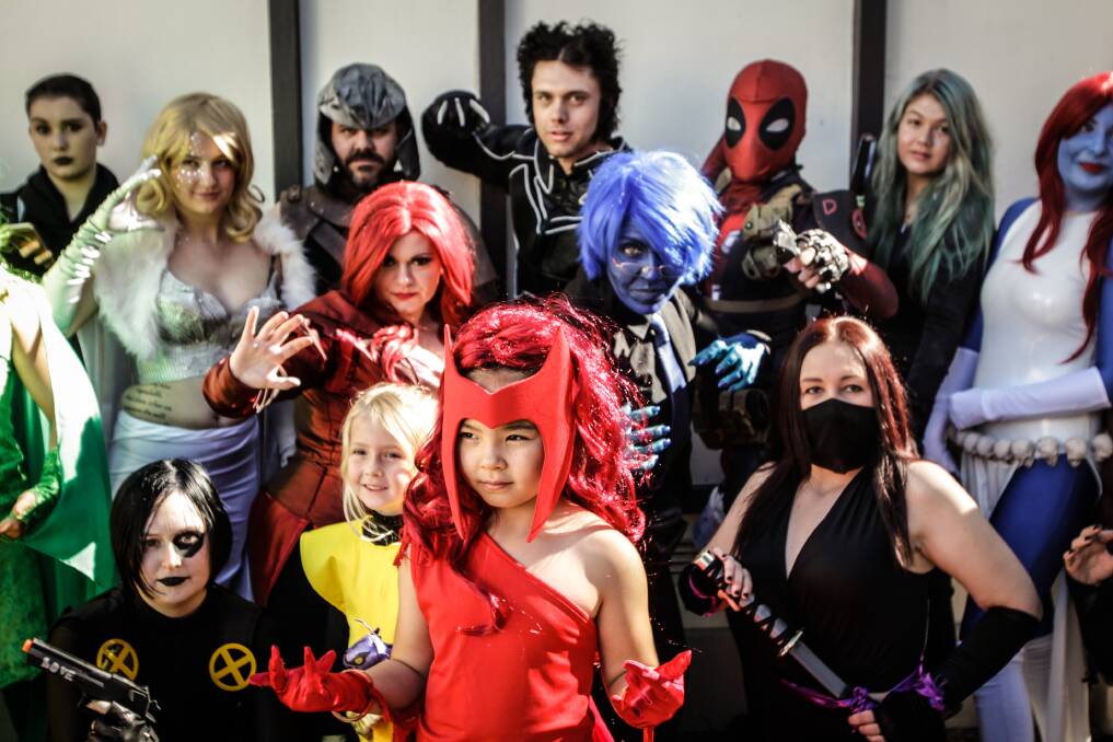 Superheroes at the ready: Wollongong council is seeking volunteers for Comic Gong, pictured here in 2016. Picture: Georgia Matts.