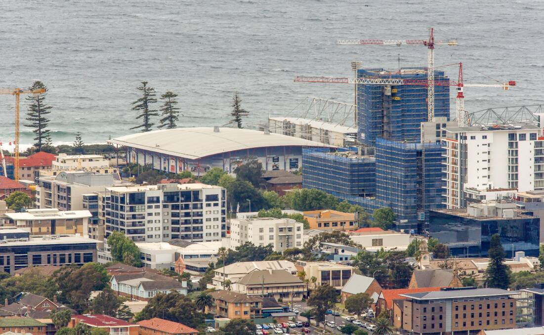 City on the rise: Councillors from all over the state will stay in Wollongong this weekend as the annual Local Government NSW conference comes to town. Picture: Adam McLean.