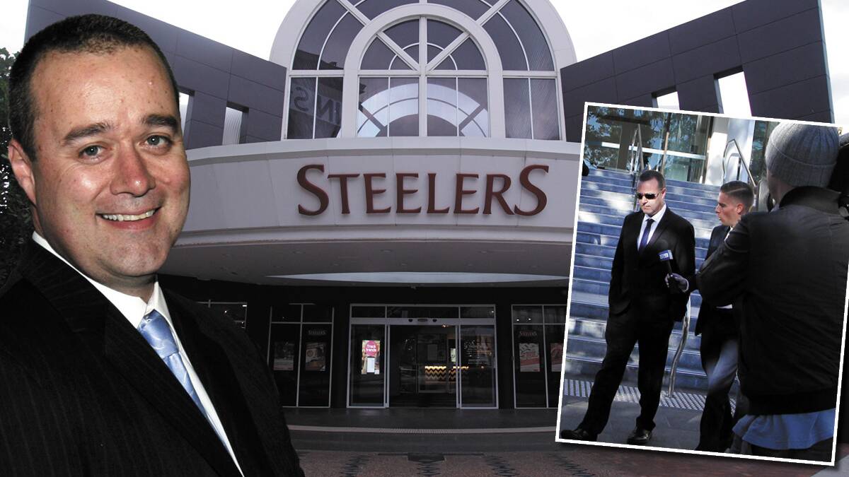 Down and out: Disgraced ex-Steelers boss Scott Miles has been sentenced to at least two years jail for defrauding the club of up to $1 million to fund his betting habit.