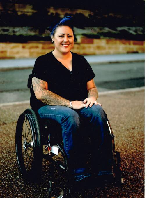 INSPIRING: Heidi Hayden became a paraplegic from a car accident. Her recovery inspired her brother to found the Sing for Spinal Cord Injury charity. Picture: Supplied