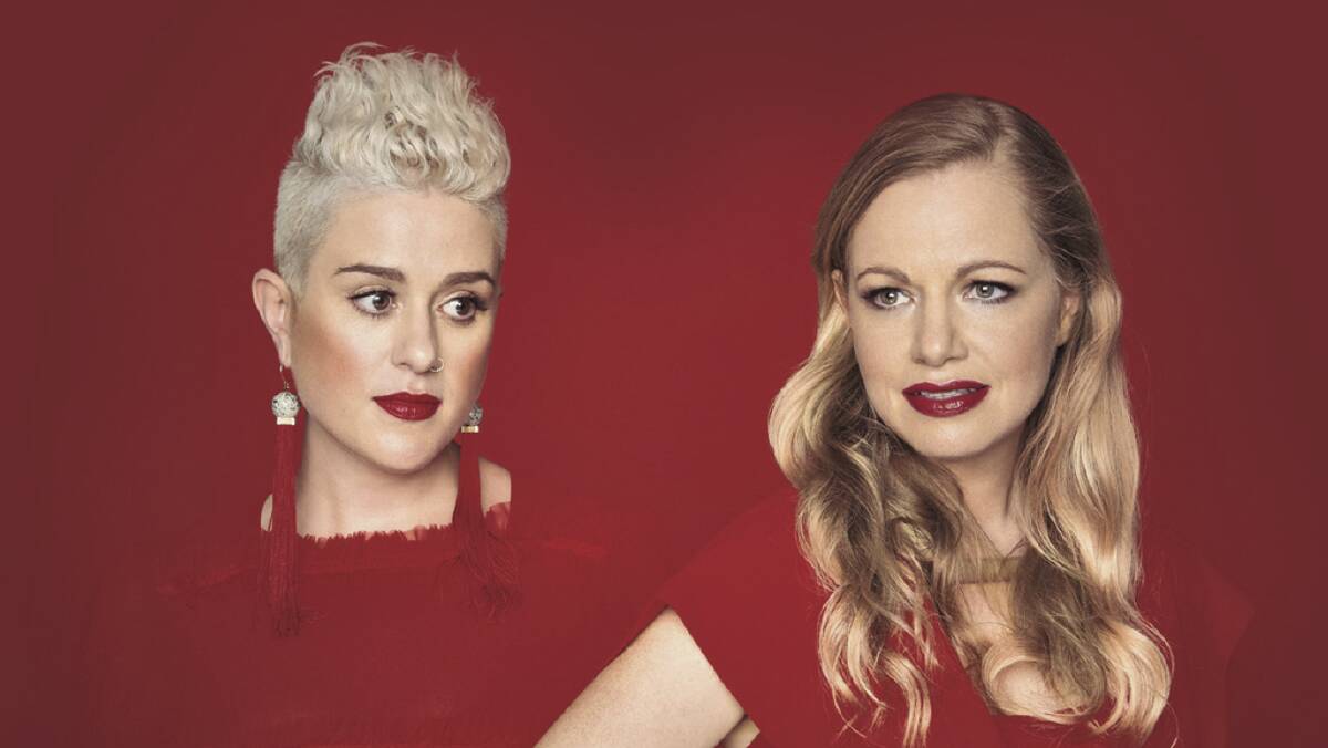 SONGSTRESS: Katie Noonan and guitarist Karin Schaupp will bring sexy sounds of samba to the Illawarra Performing Arts Centre this week. Picture: James Brickwood