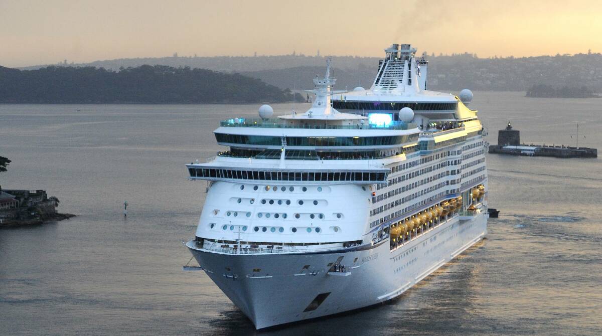 ECONOMY BOOST: More than 5000 people are set to disembark Voyager of the Seas which docks at Port Kembla on December 27. Picture: Supplied
