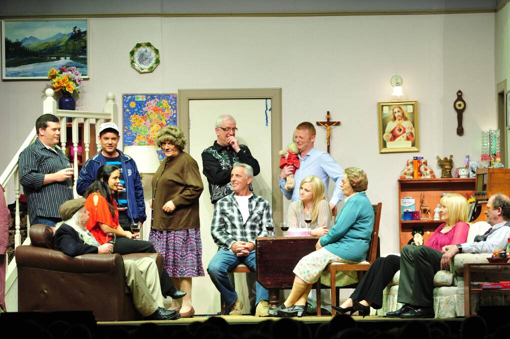 The cast of Good Mourning Mrs Brown, Picture: Supplied