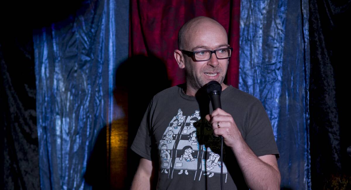Martin Henchion is performing stand-up comedy in Thirroul. Picture: Supplied