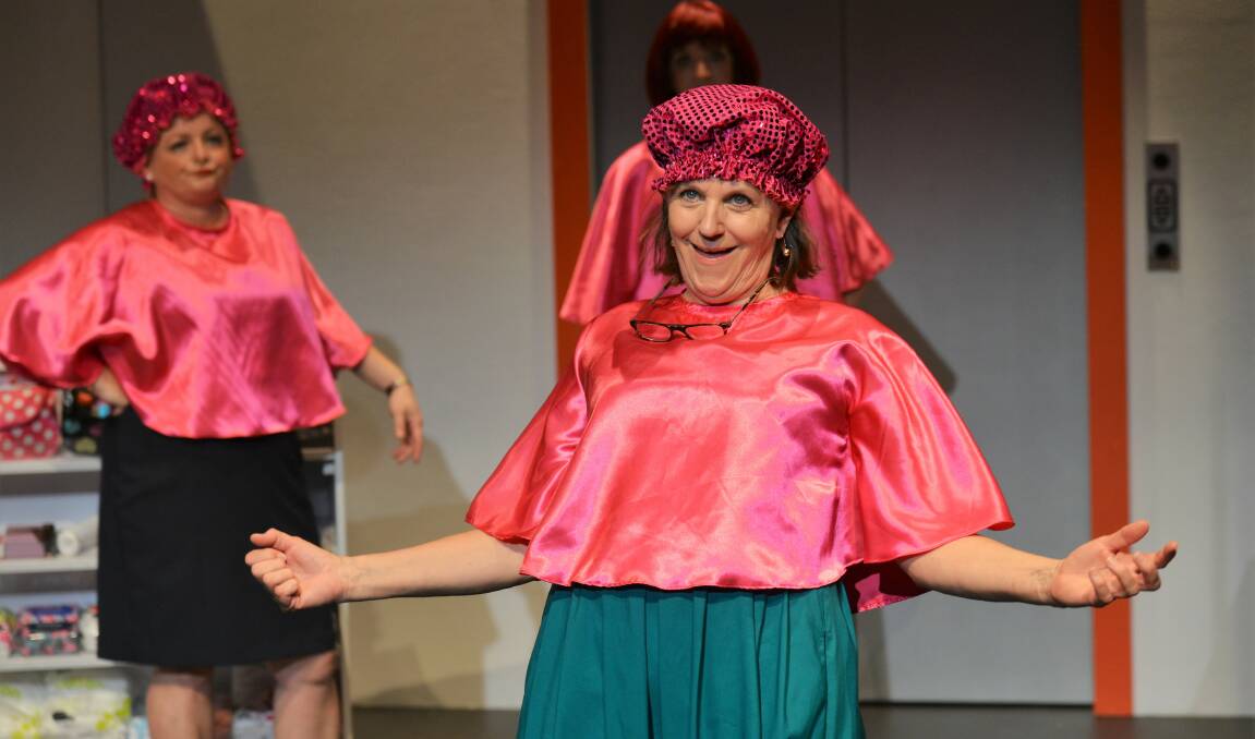 Victoria Nicolls in a scene from Menopause The Musical. Picture: Supplied