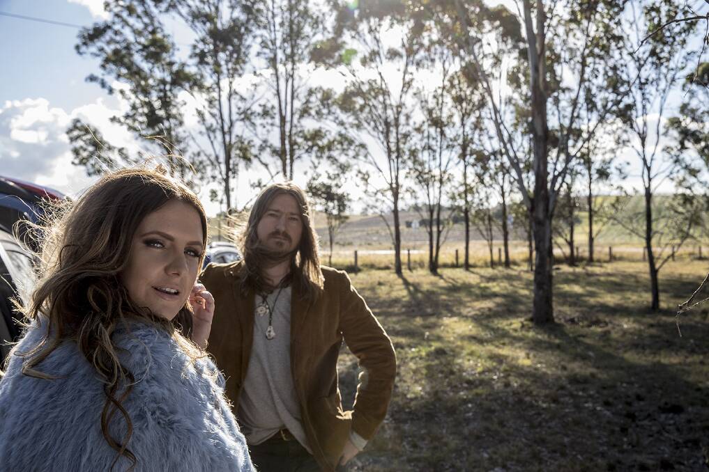 MARRIED WITH CHILDREN: Brook McClymont and husband Adam Eckersley are touring together in 2018 singing songs they've created as well as hits from each other's bands. Picture: Supplied