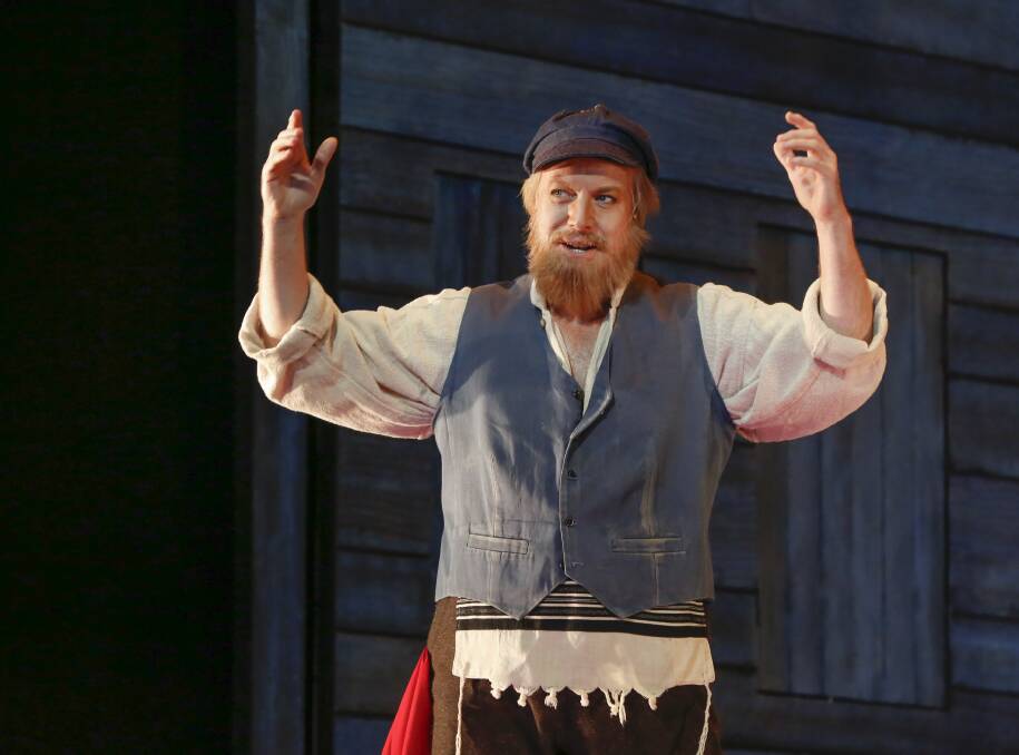 Superstar: Ex-Wollongong local, Anthony Warlow, had to brush up on his accent for Fiddler on the Roof, opening Thursday at the Capitol Theatre. Picture: Adrianne Harrowfield