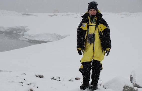 Plant ecophysiologist and climate change biologist Professor Sharon Robinson studies Antarctic mosses to better understand past weather patterns and implications for global climate change. Picture: Facebook