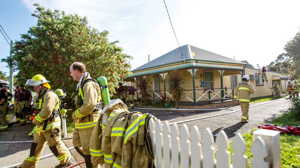 A quaint weatherboard house in "the best street in Dapto" was uncovered to be a sophisticated hydroponic setup full of cannabis on Sunday. Picture: ADAM McLEAN