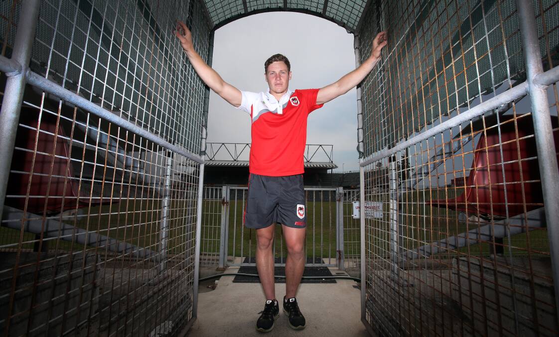 MR FIXIT: St George Illawarra recruit Kurt Mann believes he's capable of filling any position in the back line next season. Picture: Robert Peet