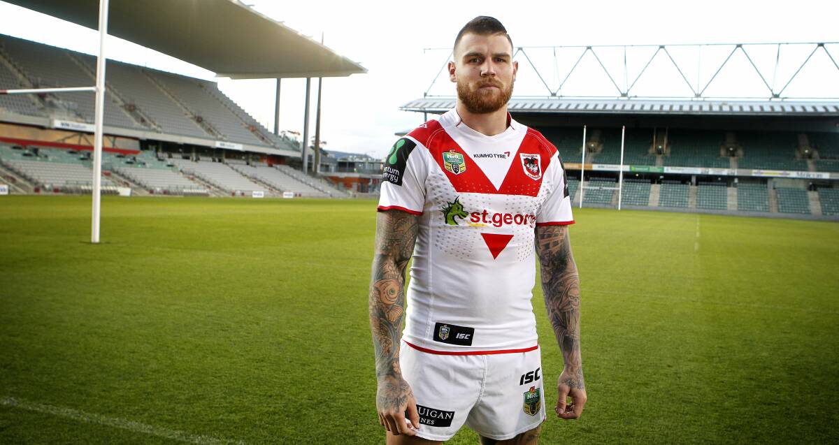 FULL CIRCLE: Josh Dugan will skipper St George Illawarra at this weekend's Auckland Nines two years after the club threw him a career lifeline. Picture: Sylvia Liber