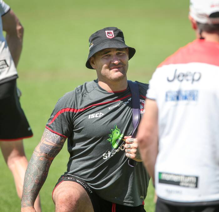 IN LIMBO: Former prison inmate Russell Packer's mooted NRL return with the Dragons has been put in jeopardy by new immigration laws that could see his visa cancelled as a result of his assault conviction. Picture: Dallas Kilponen