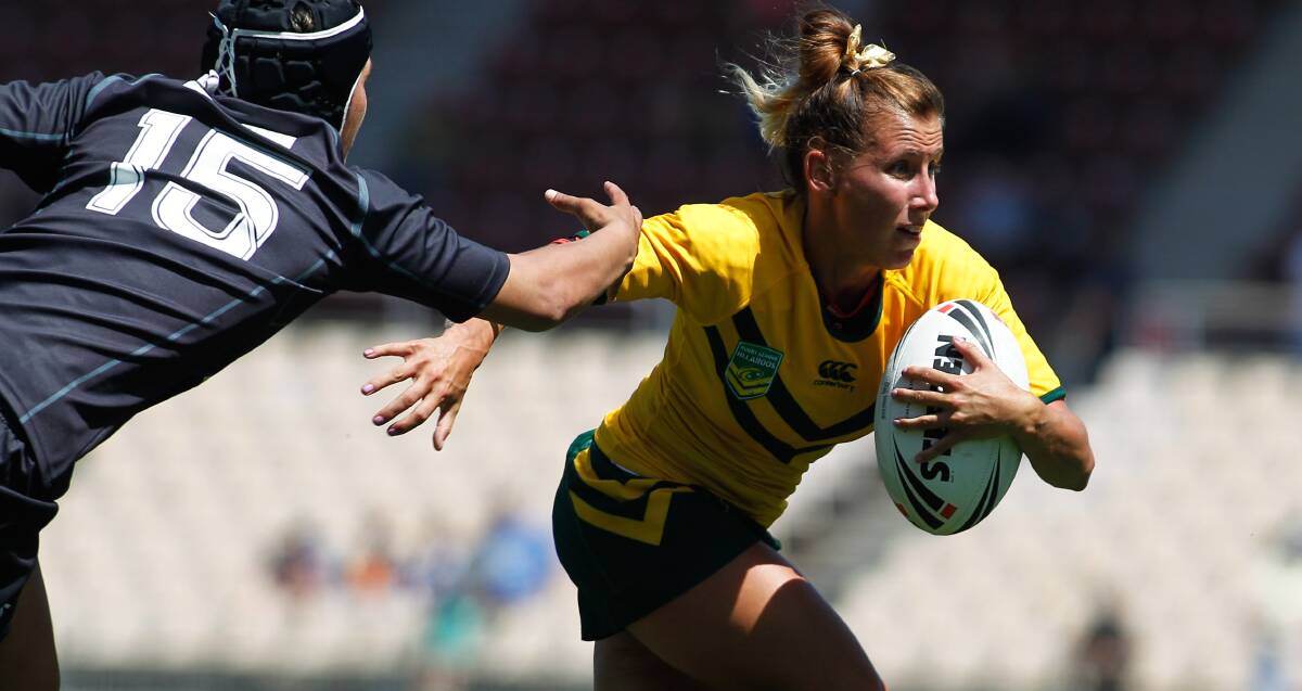 GENUINE STAR: Helensburgh product and Jillaroos sensation Sam Bremner looking forward to returning to Eden Park for the 2016 Auckland Nines. Picture: Chris Chan