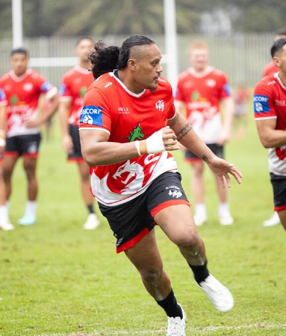 Luciano Leilua will make his return for the Dragons on Sunday. Picture Dragons Media