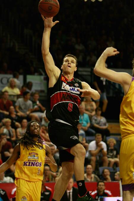 ALL CLASS: Kirk Penney had 21 points in the hawks 102-83 win over Sydney on Friday despite coming into the match under an injury cloud. Picture: Georgia Matts
