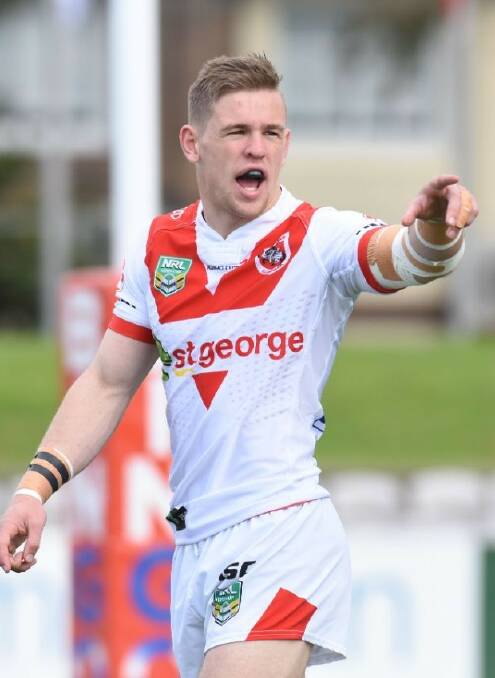 Dragons NYC start Matt Dufty is aiming to debut in the NRL in 2017.