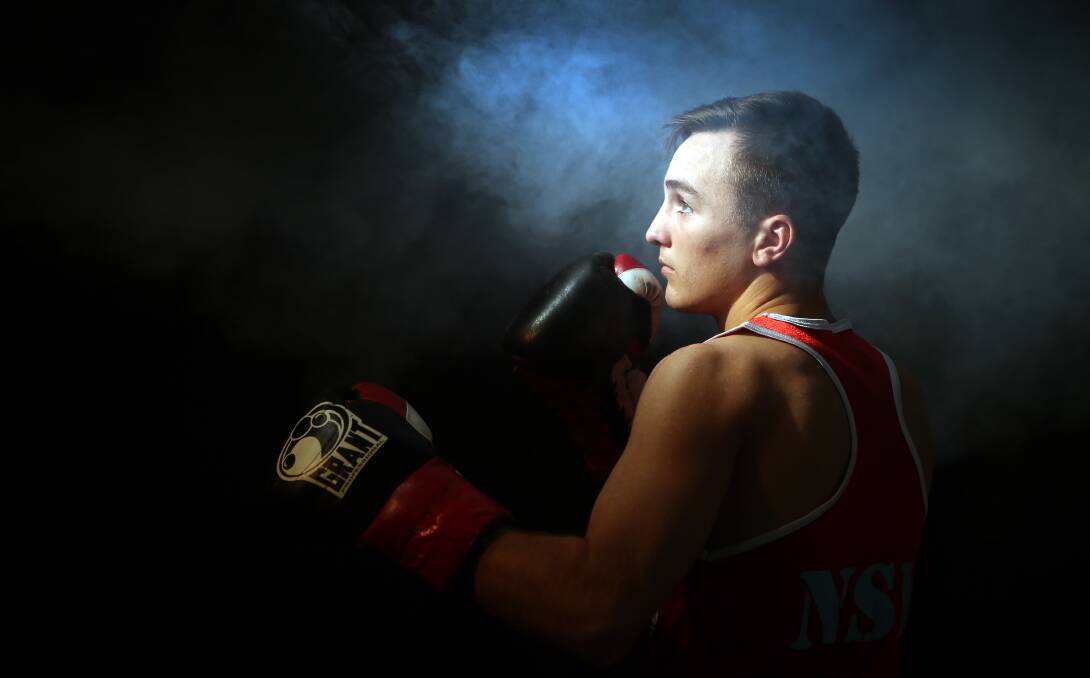 LOOKING FORWARD: Albion Park boxer Sam Goodman is eyeing a gold medal at the Youth World Championships in Russia. Picture: Sylvia Liber