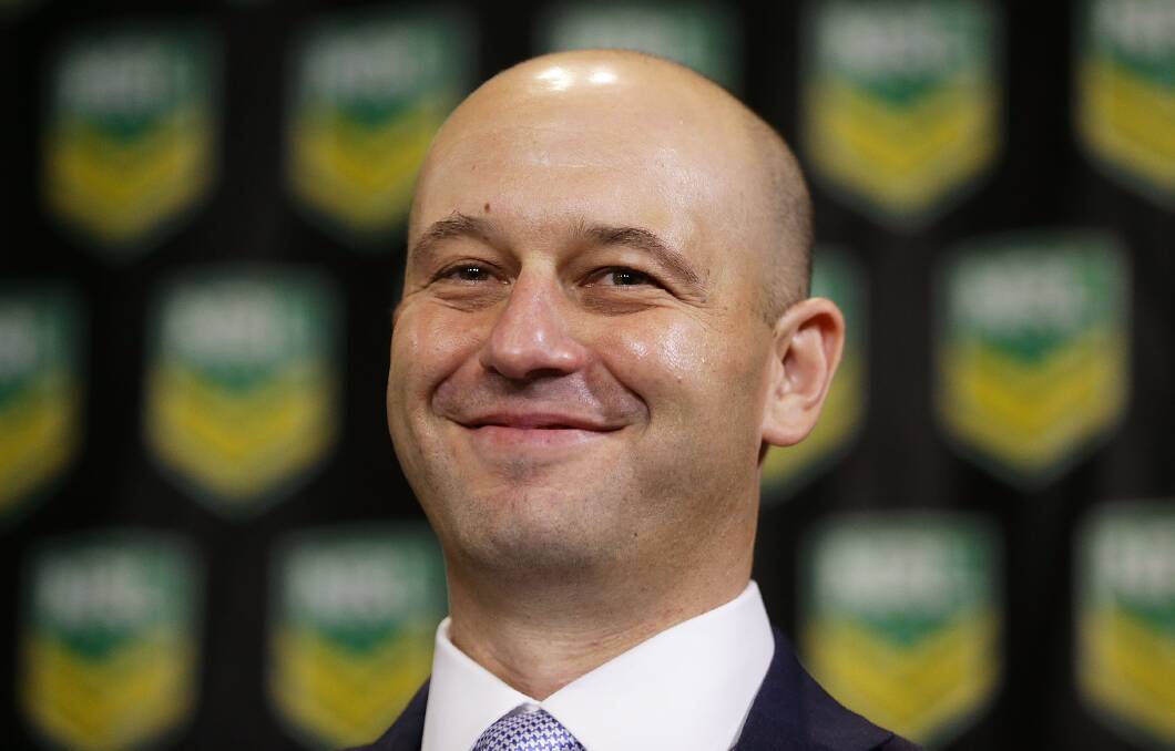 FOOTPRINT: NRL CEO Todd Greenberg says the the Illawarra must continue to host regular NRL fixtures amid fears more games could be lost to bigger venues. Picture: Getty Images