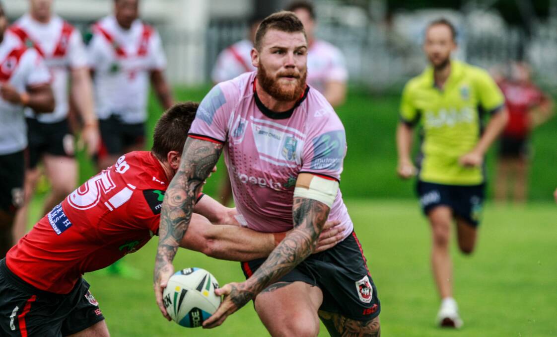 UNDECIDED: Dragons star Josh Dugan is yet to discuss a mooted positional switch at club level with NSW coach Laurie Daley. Picture: Georgia Matts