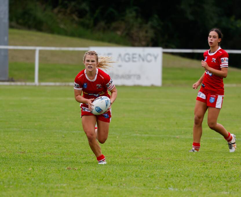Steelers hooker Tori Shipton scored a first-half double for the Steelers on Saturday. Picture Anna Warr