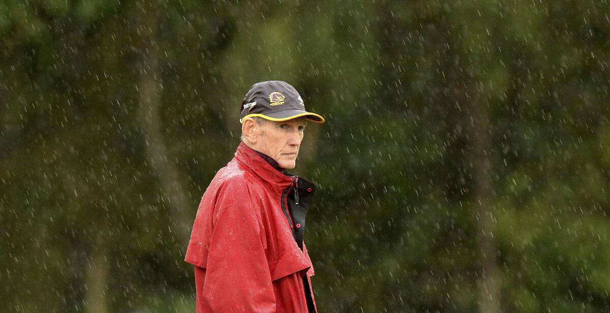 MAN IN THE MIRROR: Wayne Bennett has taken his war with the media up a notch this season. Picture: Getty Images
