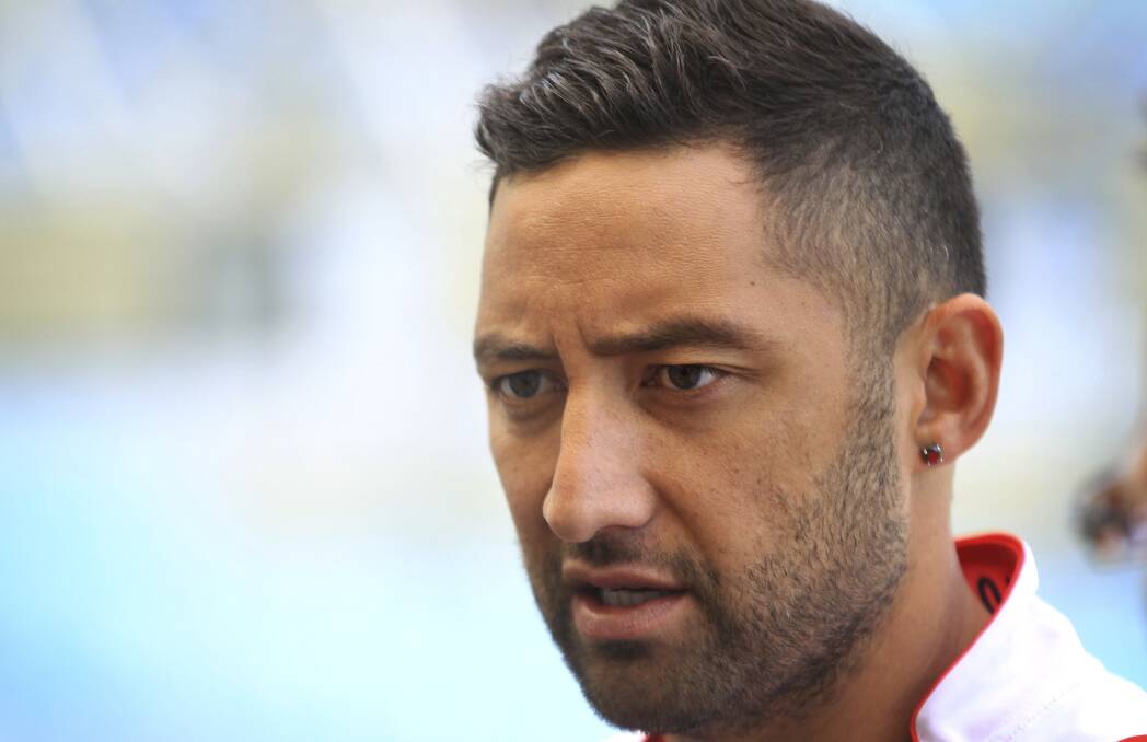 NEW MAN: Dragons halfback Benji Marshall has thrown his support behind former Test teammate Russell Packer amid fears he could be deported. Picture: Getty Images
