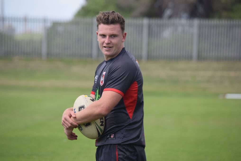 HARD YARDS: "You get used to the amount of food you’ve got to eat but it was struggle street early on." Jai Field on his off-season diet regime. Picture: Dragons