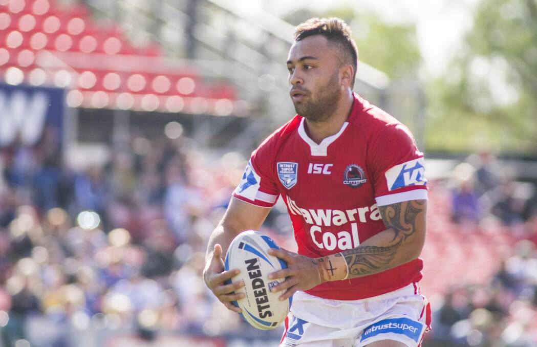 IN FORM: Cutters centre Levi Dodd said his side won't stray from their winning formula against Wests Tigers on Saturday. Picture: Blake Edwards