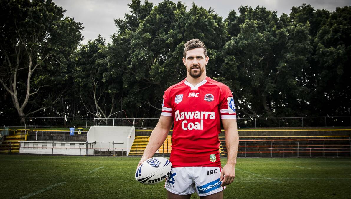 ON THE LINE: Illawarra captain Ty McCarthy says the Cutters are fine with being branded underdogs for Sunday's grand final. Picture: Blake Edwards