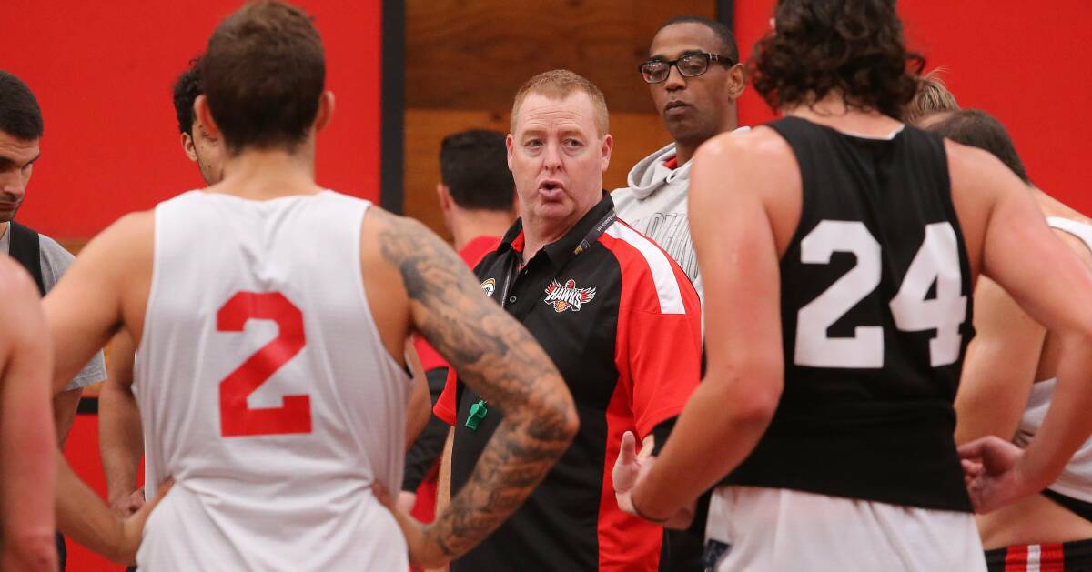 BRING IT ON: Illawarra coach Rob Beveridge is hoping Sunday's match-up with Melbourne United develops into a perimeter shoot-out. Picture: Robert Peet