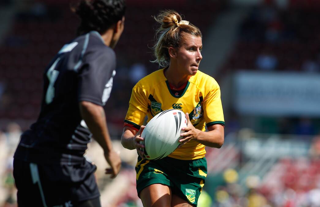 STANDOUT PERFORMER: A star turn from Helensburgh's Sam Bremner wasn't enough for the Jillaroos to claim Auckland Nines revenge over New Zealand. Picture: Chris Chan