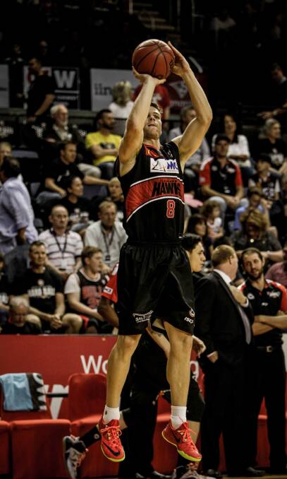 SHARP-SHOOTER: Hawks swingman Kirk Penney said the Hawks' 108 points were the result of his side's focus at the defensive end. Picture: Adam McLean