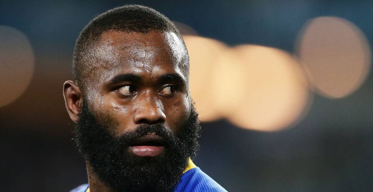 FARCE: If Semi Radradra walks out on his deal with Parramatta to switch to French rugby, the NRL must close the door permanently behind him. Picture: Getty Images