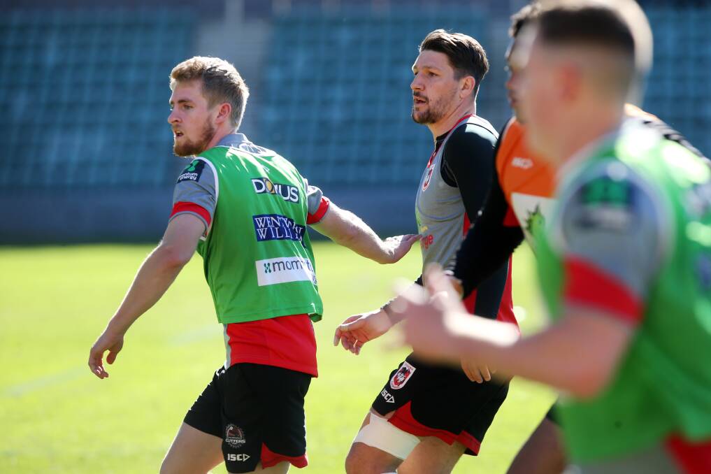 CRUNCH TIME: Dragons captain Gareth Widdop admits the prospect of missing the finals this season is unthinkable for his side. Picture: Sylvia Liber