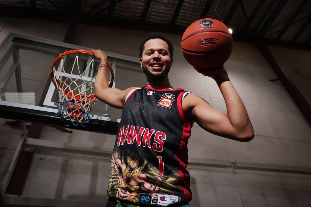 Tyler Harvey has extended his tenure in Wollongong to seven years after inking a fresh three-year contract extension with the Hawks. Picture by Sylvia Liber