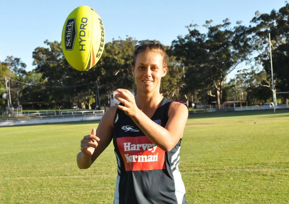 BIG THINGS AHEAD: Talia Atfield has been called into the NSW Pathways squad. Picture: Courtney Ward